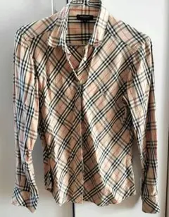 Burberry チェック柄シャツ Mサイズ