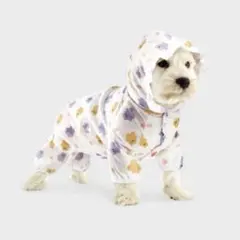 犬　オールインワンレインコート（L）新品未使用のサムネイル