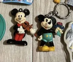 ディズニー　ミッキーマウス　ヴィンテージ　レトロ　キーホルダー
