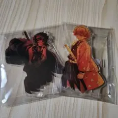 鬼滅の刃 無限城編 猗窩座再来 キービジュアルアクリルスタンド 我妻善逸 獪岳