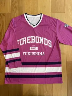 福島ファイヤーボンズ　ホッケーシャツ