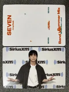 ジョングク　グク BTS  siriusXM  トレカ　カード　防弾少年団