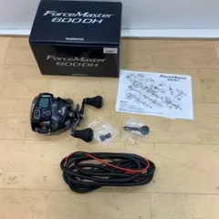 シマノ20フォースマスター6000巻上げ距離15.9k‼️使用時間86.5時間