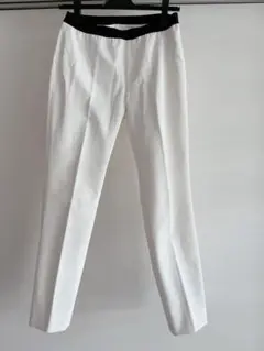 ★12/25迄★【Mfil】ホワイトイージーパンツ（38）