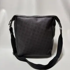(美品)大人気、ダンヒル、ディーエイト、ショルダー、ナイロン、レザー、エンボス 美品)大人気、ダンヒル、ディーエイト、ショルダー、ナイロン、レザー