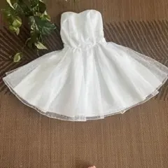 Dress black ミニドレス