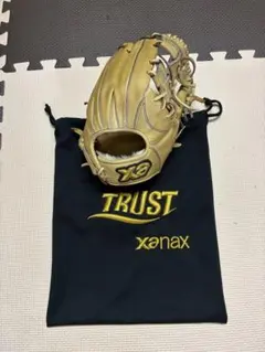 早いもの勝ち　ザナックスTRUST 軟式野球グローブ 専用袋付きのサムネイル