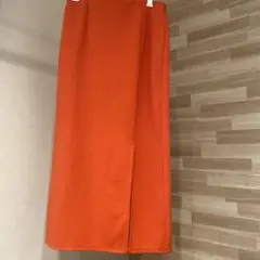 【美品】GU スリット入りスカート　Lサイズ