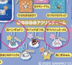 サンリオ当りくじ 2025 サンリオキャラクター大賞