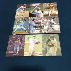プロ野球 カルビー トレーディングカード 9枚セット　１９８２年