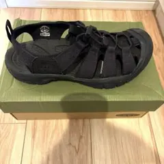 keen サンダル　黒　片足　ニューポートH2 右足のみ　25cm