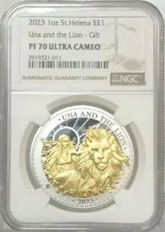 2016 ブリタニア ウナ ライオン 2ポンド銀貨 NGC PF70UC ④ 2025年最新】ウナライオンの人気アイテム - メルカリ