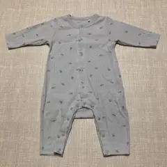 宇宙柄　長袖ロンパース サイズ70