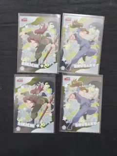 忍たま乱太郎 忍たま クリアカードコレクションガム2 利吉　小松田　セット