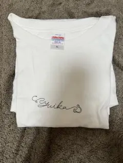 『ユイカ』 ロゴTシャツ　バニラホワイト XL