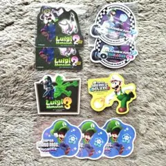 任天堂 スーパーマリオステッカー（９枚セット）（非売品）