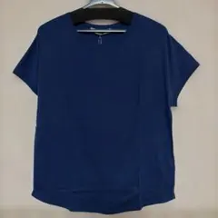 theory luxe半袖 Tシャツ 濃い青 新品未使用タグ付きのサムネイル