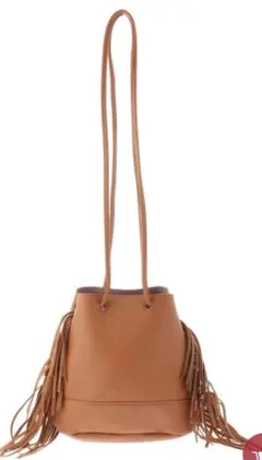 earth 新品　フリンジショルダーバック