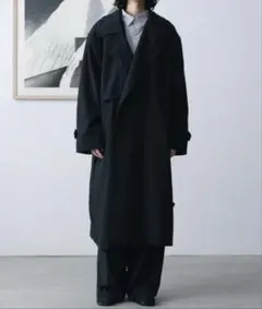 sinss wide long trench coat