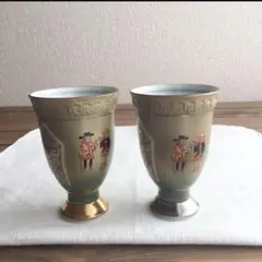 志野菓子器 2枚セット 美濃焼き 清山窯 清山陶舎 美濃焼伝統工芸品協同組合 | 清山窯