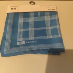 ☆新品☆ ユニクロF.RISSOシルクスカーフ　ブルー