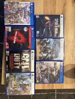 PS5ゲームソフト7本セット