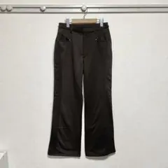 【美品】Natural Basic(ナチュラルベーシック)Lサイズ フレアパンツ