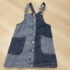 デニム ジャンバースカート 5歳用　GAP