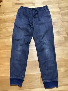 GU ジョガーパンツ ダークブルー