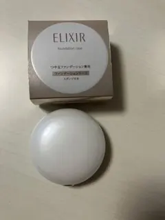 ELIXIR つや玉ファンデーション　リフィル　専用ケース スポンジ付きのサムネイル