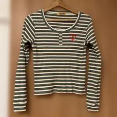 HYSTERIC GLAMOUR 長袖カットソー ボーダー