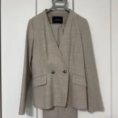 GREEN LABEL RELAXING ベージュセットアップ スーツ
