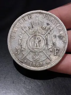 1878年 スイス2フラン銀貨 クリア ケース入り - メルカリ