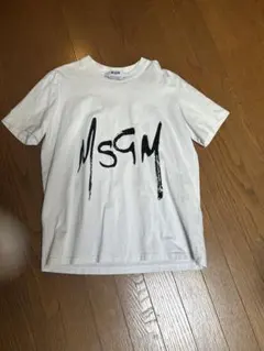 MSGM ホワイト Tシャツ 半袖　Mサイズのサムネイル