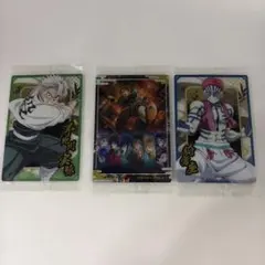 新品未開封　鬼滅の刃 レアカード　キャラクターカード無限城　猗窩座　不死川