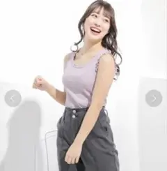 ハニーズ　フリルキャミソール　タンクトップ