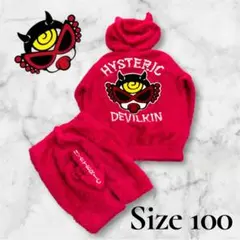 ヒステリックミニ ヒステリックグラマー デビキン もこもこ セットアップ 100