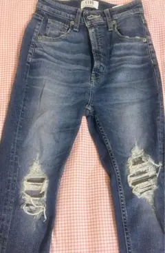 GYDA ハイウエストスキニー　デニムパンツ