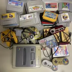ジャンク　70点以上セット　ファミコン　スーパーファミコン　64 コントローラー