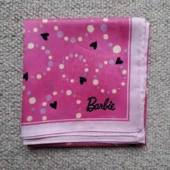 Barbie バービー ハンカチ ピンク