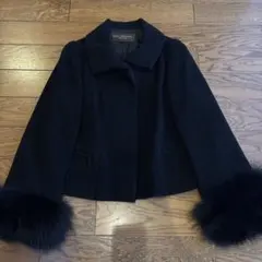 ボディドレッシングデラックスのファー付きのジャケット40