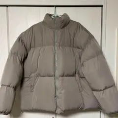 アンリラクシング　ダウンジャケット　ベージュ
