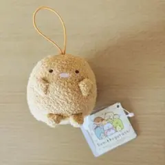 すみっコぐらし ばんざいゴムひも付きマスコット　とんかつ