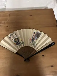 BAL 扇子 伝統的な日本の風景