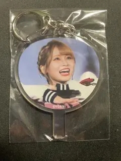 ＝LOVE イコラブ ラッフルくじ 大場花菜 うちわ型アクリルキーホルダー