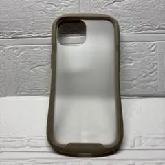 iFace reflection frost iPhone15 ベージュ　ハミィ