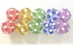 N-2986 ダイクロ入り ガラスナギット12個 - メルカリ
