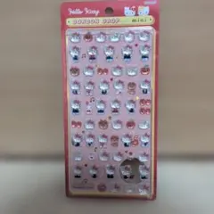 ボンボンドロップシール　ミニ　サンリオ　キティ　赤