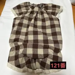 犬服　ハンドメイド　ワンピース　バルーン