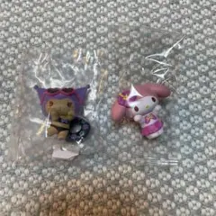 サンリオキャラクターズ　みんなでバカンスフィギュア　マイメロディ　クロミ　セット